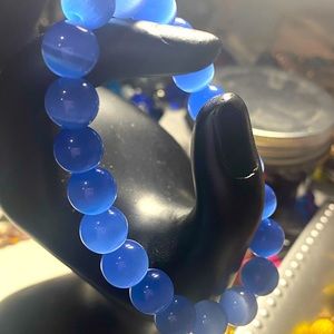 Handmade Glass beaded bracelet